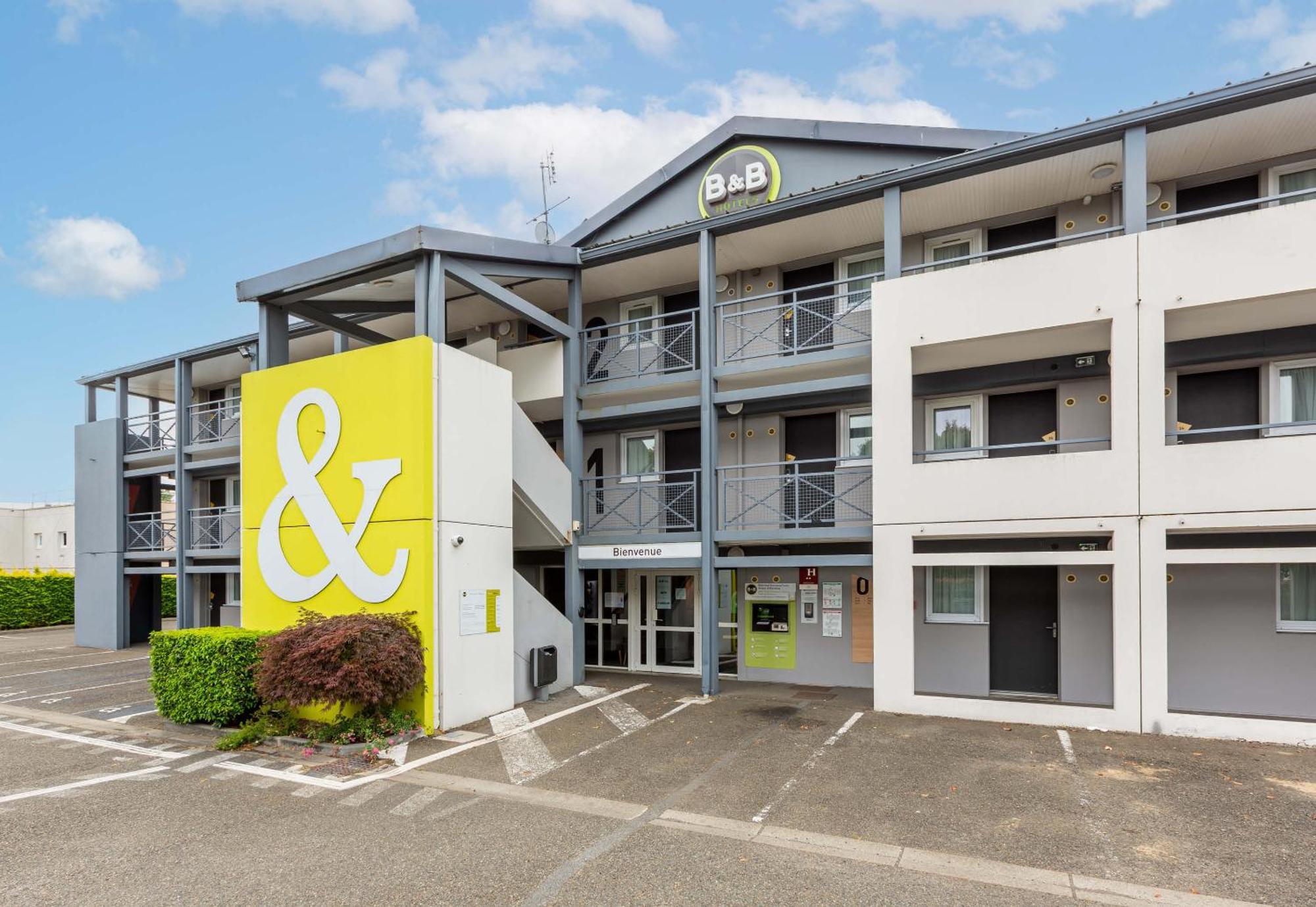 B&B Hotel Chartres Le Forum 勒库德赖 外观 照片